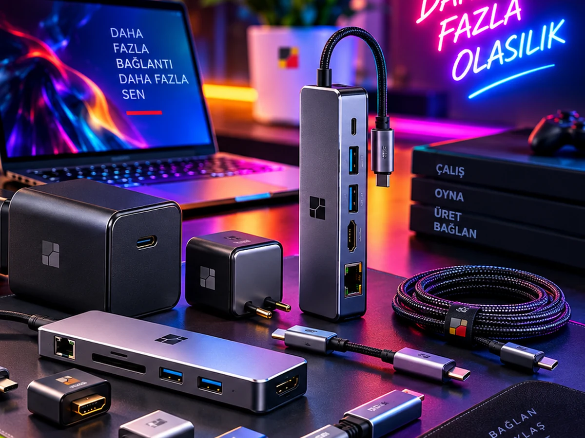 Laptop adaptörleri, Type-C hub, dönüştürücüler ve kablolar